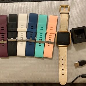 Fitbit Blaze with extra bands